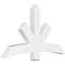 Ekena Millwork Alberta Architectural Grade PVC Gable Bracket, 60"W x 35"H x 4"D x 6"F, 14/12 Pitch GBP060X35X0406ALB00 - alternate 1